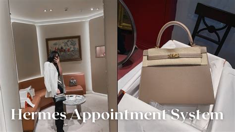 hermes online appointment system|rendezvous Hermes.